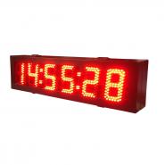 Double Sided LED Race Timing Clock Door Open Mantainence Design IP64 Cabinet 5
