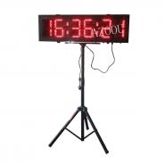 Double Sided LED Race Timing Clock Door Open Mantainence Design IP64 Cabinet 6